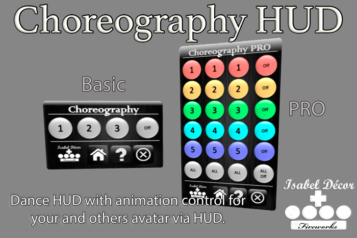 ISABEL DECOR Choreography PRO HUD