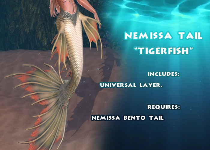 Nemissa Tail: Tigerfish [BOM]