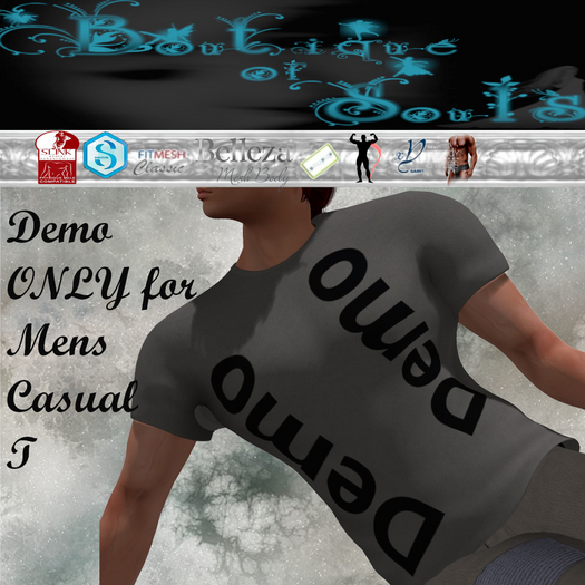 B.O.S. Demo Mens Casual T size HUD (Add to Open)
