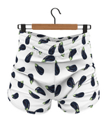 RIOT / Jason Shorts - Pattern - Eggplant