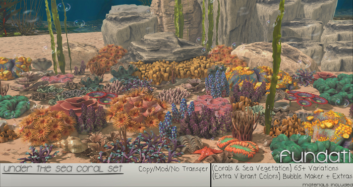 (Fundati) Under The Sea Coral Set 1.1