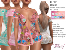*BSASSY* B FUN DRESS WITH TEXTURE HUD