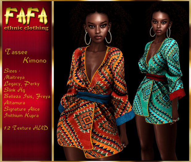 {FAFA}Tassee Kimono (unpack)