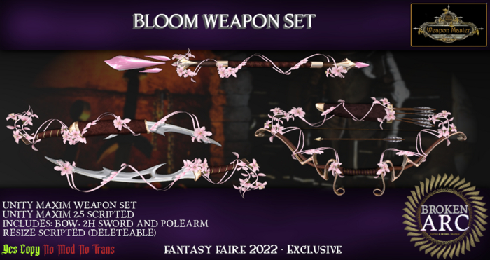 Bloom Fatpack Weapon set (UM v2.5 Boxed)