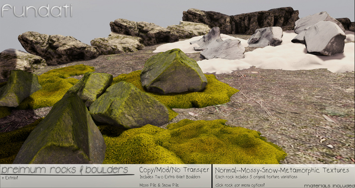 (Fundati) Preimum Rocks & Boulders 1.1