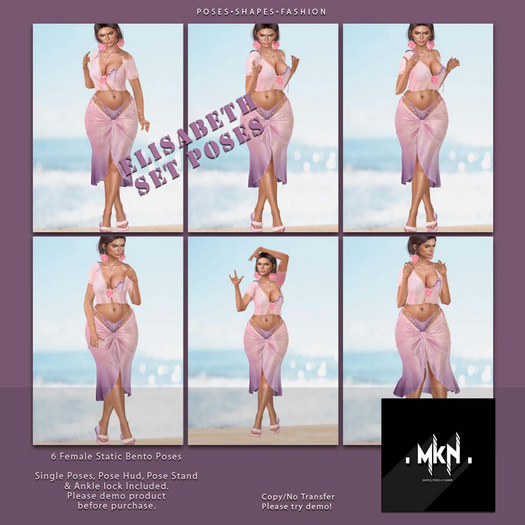 . MKN . Elisabeth Set Poses 