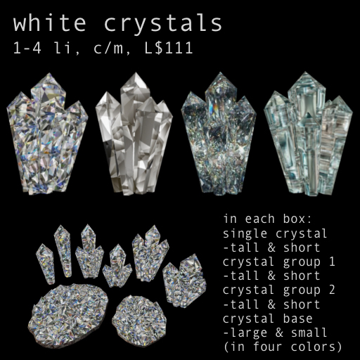 White Crystals