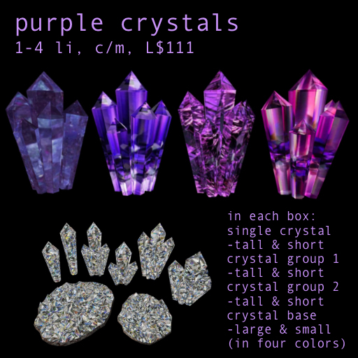 Purple Crystals