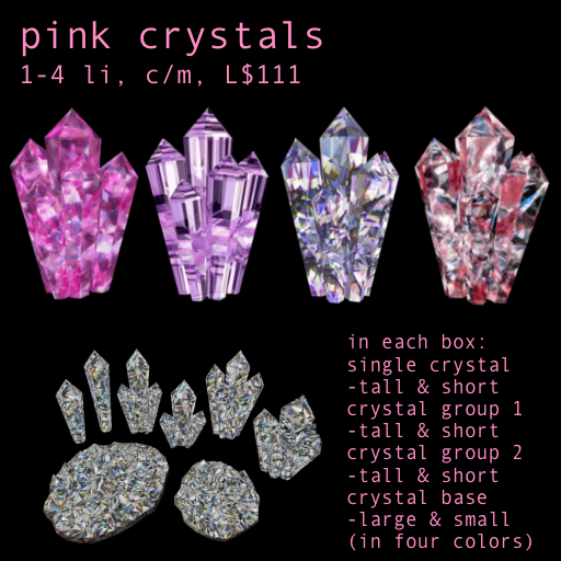 Pink Crystals