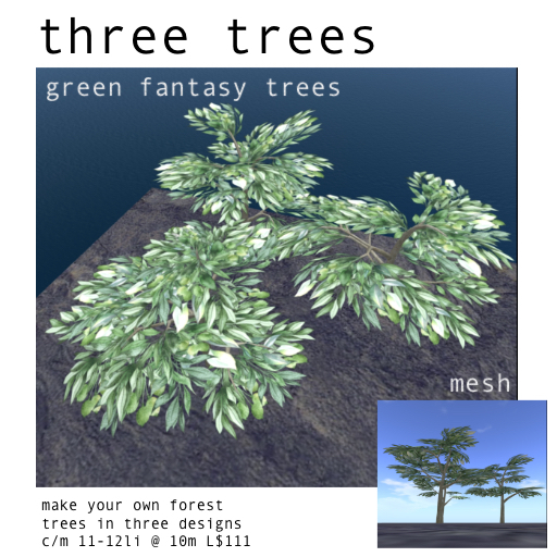 Green Fantasy Trees
