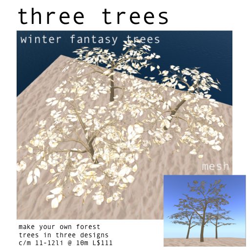 Winter Fantasy Trees