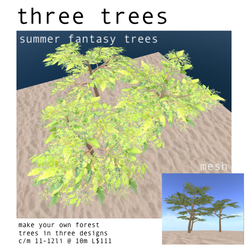 Summer Fantasy Trees