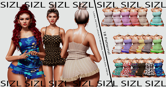 SIZL RAE DRESS ][UNPACK ME][