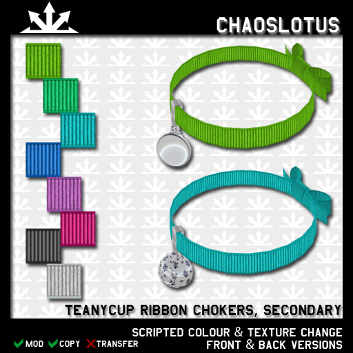 ~CL~ Teanycup Ribbon Choker, secondaries