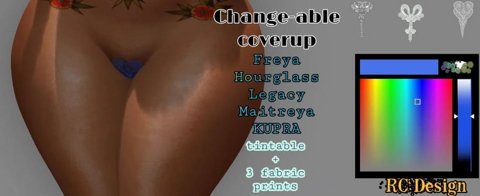 CHANGE-ABLE COVERUP CSTRING 3 PRINTS W/HUD'S