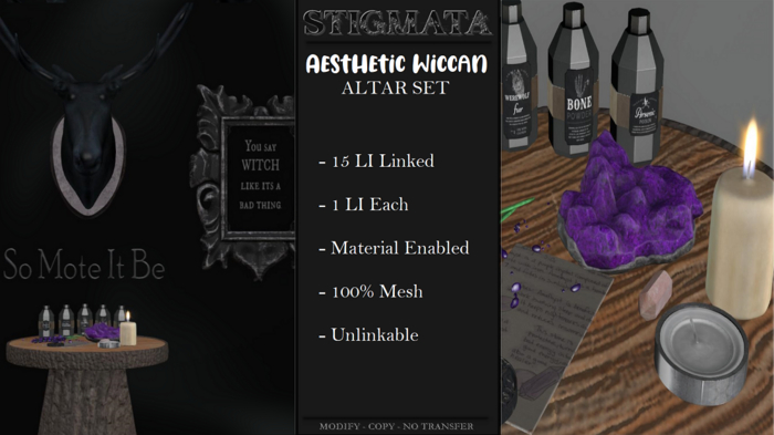 Stigmata - Aesthetic Wiccan Altar - Add Me