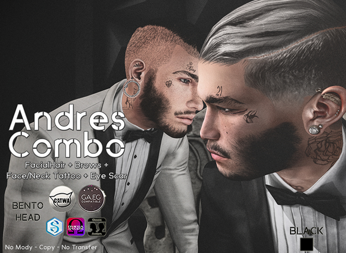 [Hipster Style] Andres COMBO BLACK