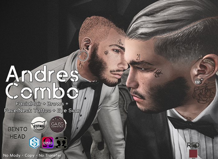 [Hipster Style] Andres COMBO RED