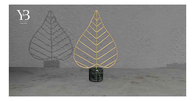 Y&B Leaf Sculpture