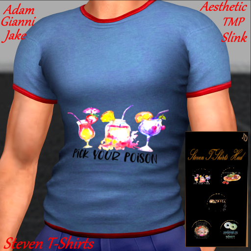 Steven T-Shirts with Hud