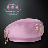 POISON ROUGE Nohana Beret - Pink