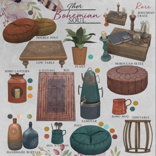 ..::THOR::.. Bohemian Plant Terracotta