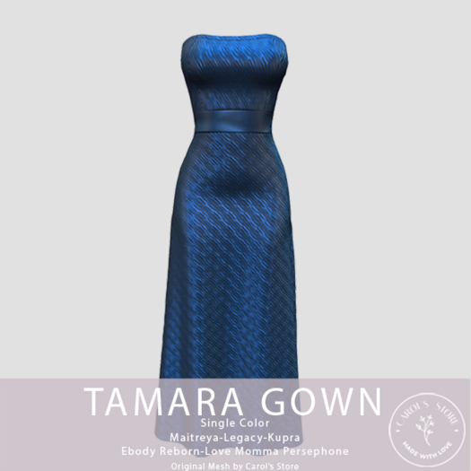 Carol's Store-Tamara Gown Blue