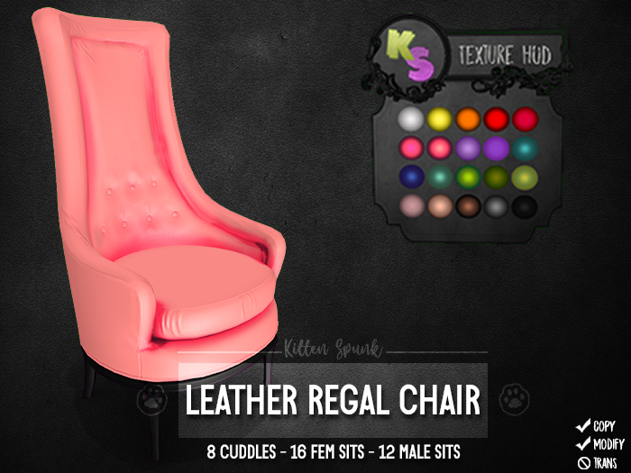 +KS+ Leather Regal Chair