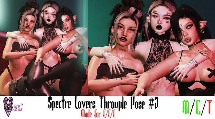 [LMS] Spectre Lovers Throuple Pose5-f/f/f