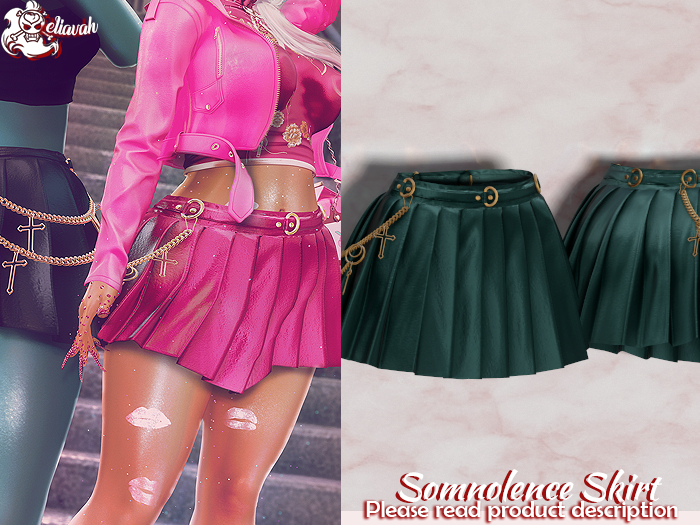 Eliavah ~ Somnolence Skirt [DARKER SEAFOAM]