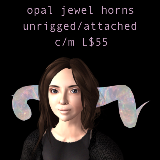 Opal Jewel Horns