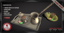 (Efe Design) Turkish Coffee Set Fatpack Fullperm 