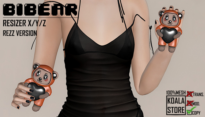// KOALA STORE // BIBEAR CHIBI ORANGE