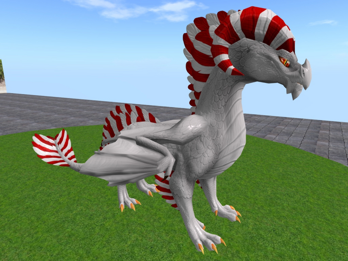 Mystical Creatures Dragons : Fruzayl Dbl Peppermint Dragoness