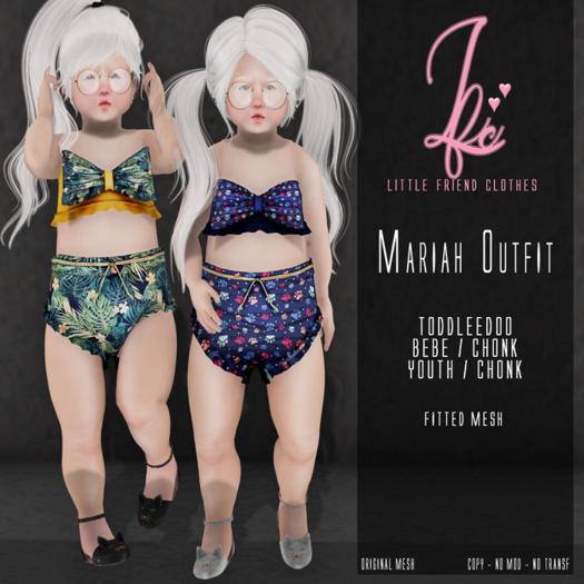 {L.F.C} Mariah Outfit BLUE 