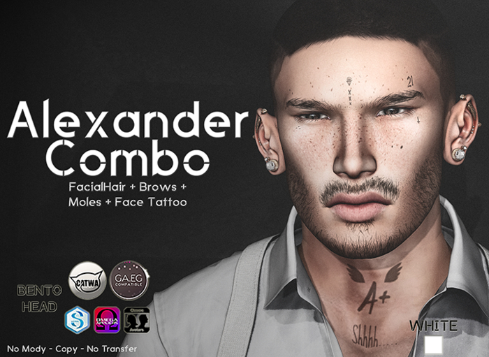 [Hipster Style] Alexander COMBO WHITE