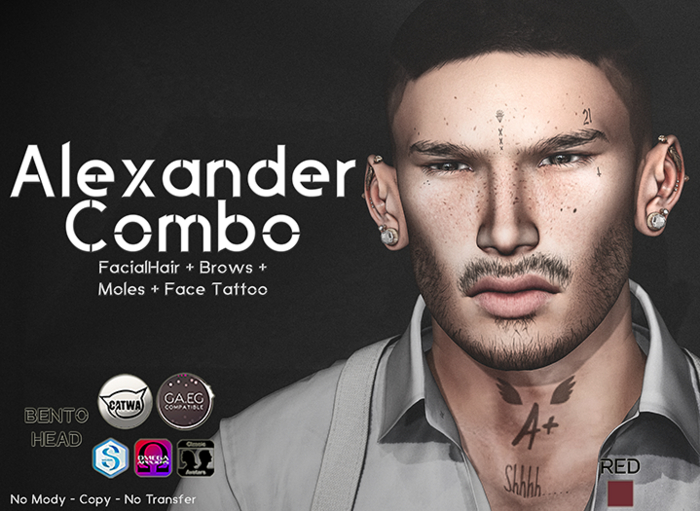 [Hipster Style] Alexander COMBO RED