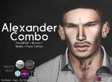 [Hipster Style] Alexander COMBO RED