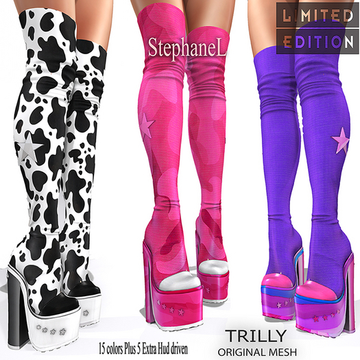 [StephaneL] TRILLY BOOTS LIMITED EDITION