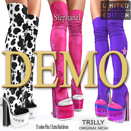 DEMO [StephaneL] TRILLY BOOTS LIMITED EDITION