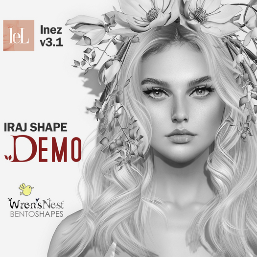 { wren's nest } Iraj DEMO shape for LeLutka Inez v3.1