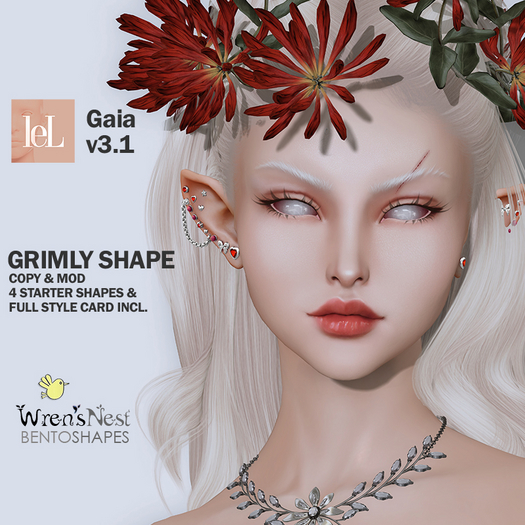 { wren's nest } Grimly shape for LeLutka Gaia v3.1