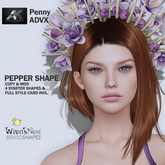 AKERUKA PENNY ADVX SHAPE - { wren's nest } - Pepper
