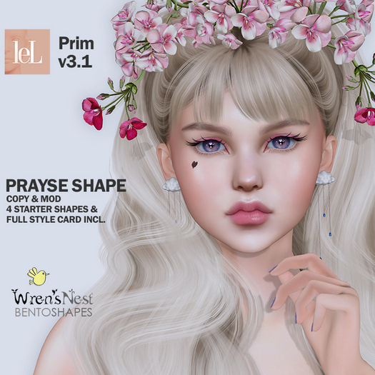 { wren's nest } Prayse Shape for LeLutka Prim v3.1