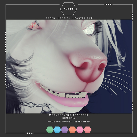 PHASE - Espen Lipstick - Pastel Pup