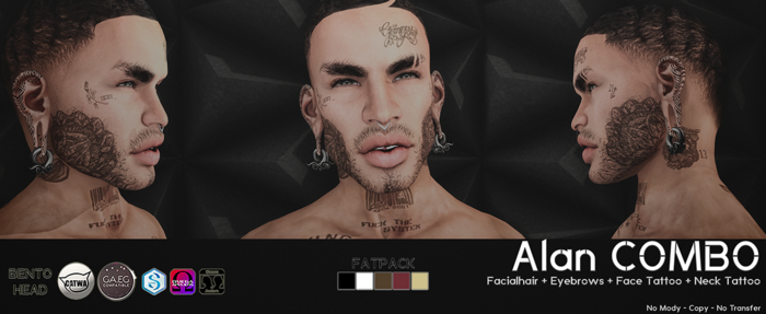 [Hipster Style] Alan COMBO FATPACK