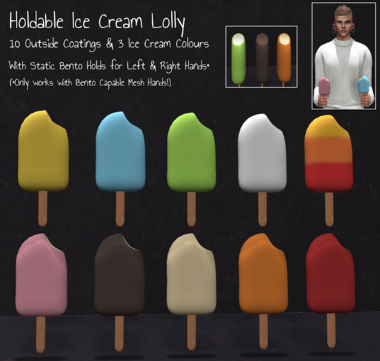 Holdable Ice Cream Lolly