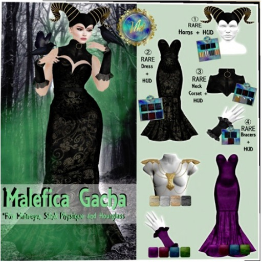 .Viki.(6) Malefica Armor - Silver - Common