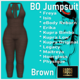 [R39] BO Jumpsuit-Brown