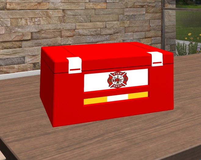 Small fireman storage box
